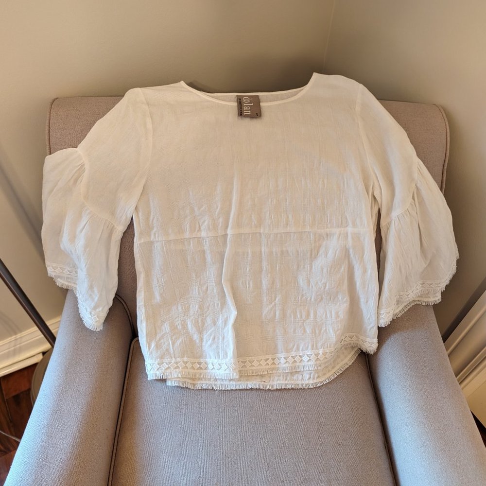 Women's white blouse